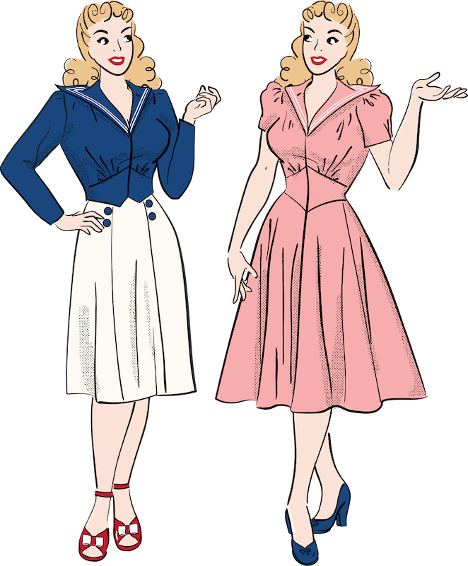 Sailor Collar Expansion — Tuppence Ha'penny Vintage